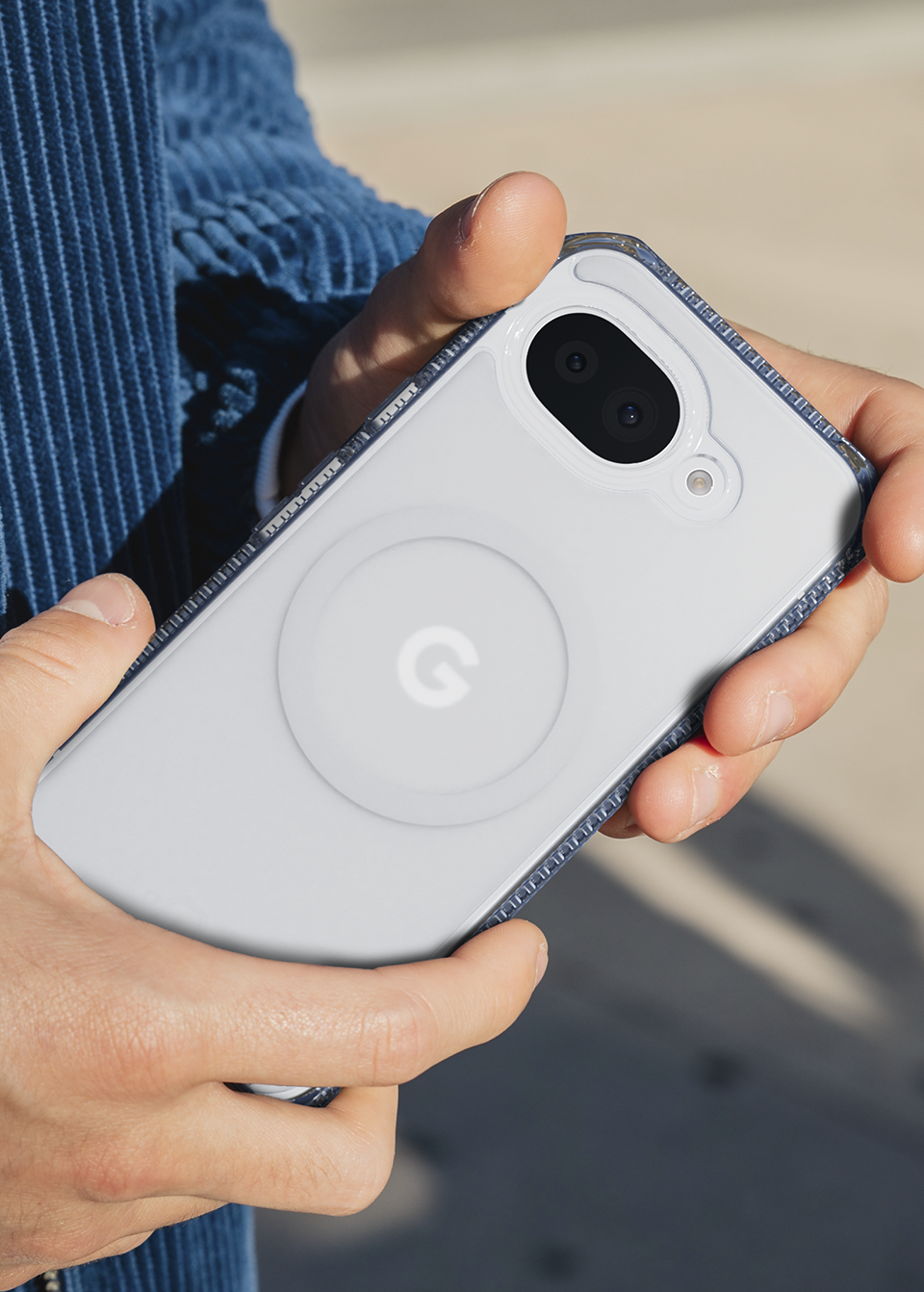 ITSKINS Google Pixel 10a Hybrid R Vapor (MagSafe Compatible) - Transparent
