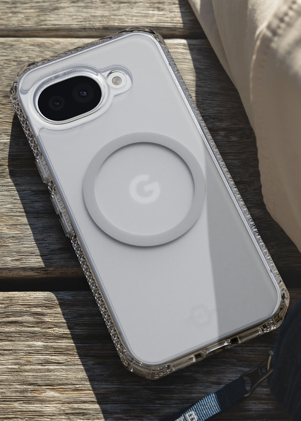 ITSKINS Google Pixel 10a Hybrid R Vapor (MagSafe Compatible) - Transparent