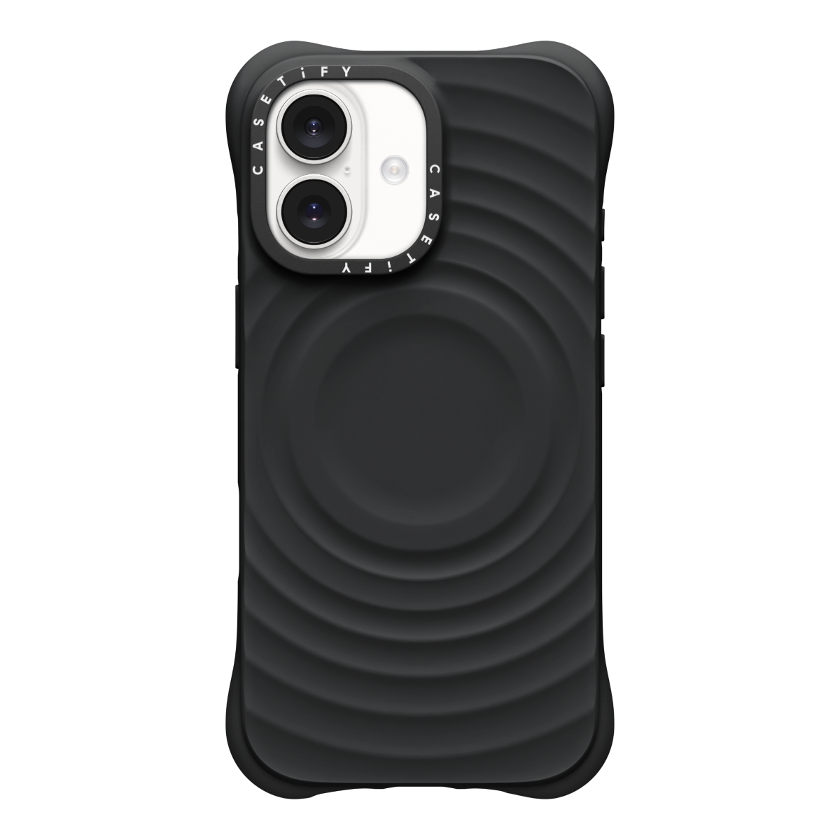 CASETiFY Magsafe The Ripple Case for iPhone 17 Series - The Black Case
