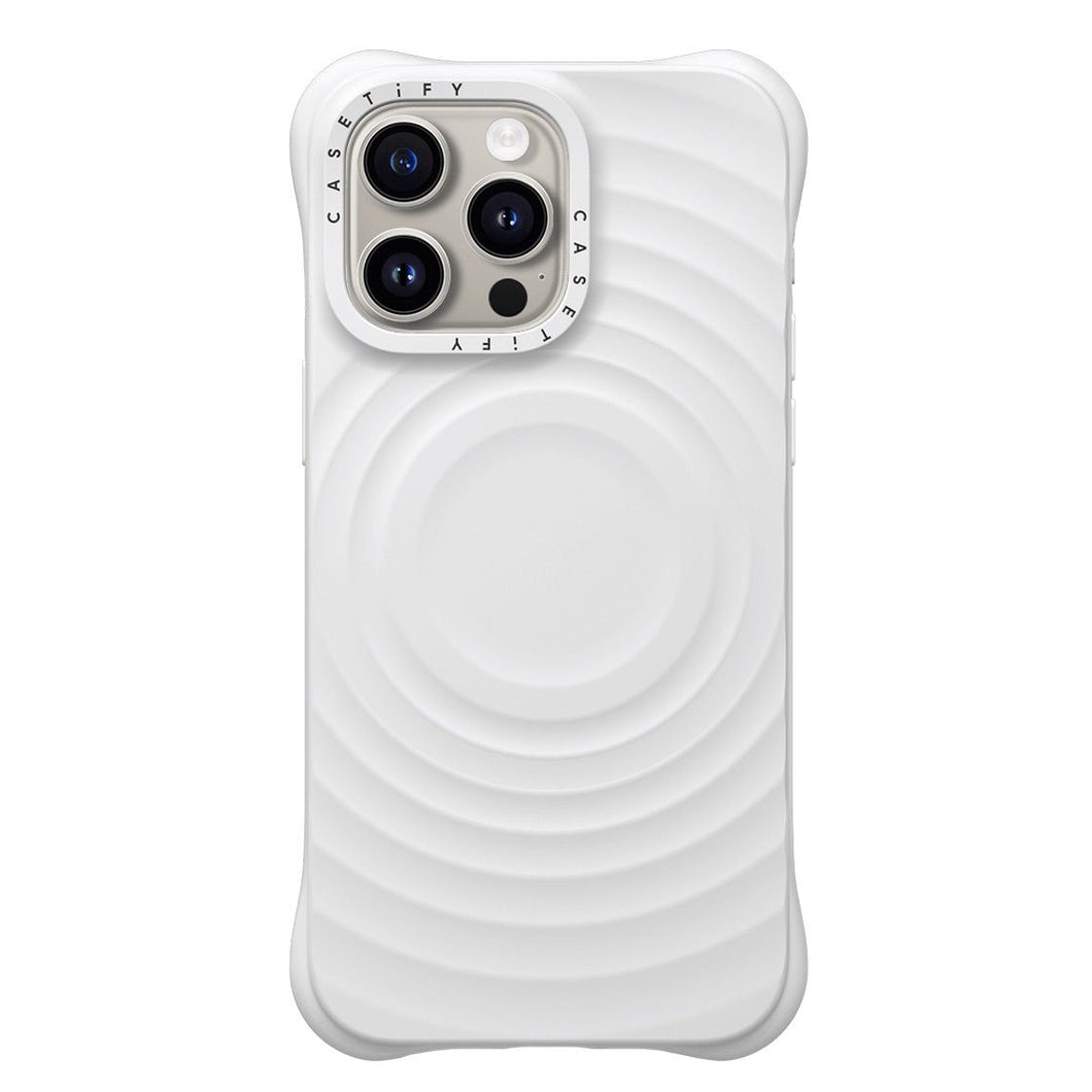 CASETiFY Magsafe The Ripple Case - White