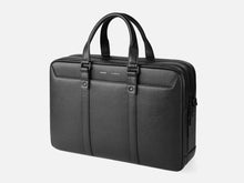 Load image into Gallery viewer, Grams(28) 177 Dual Briefcase - Pebbled Black
