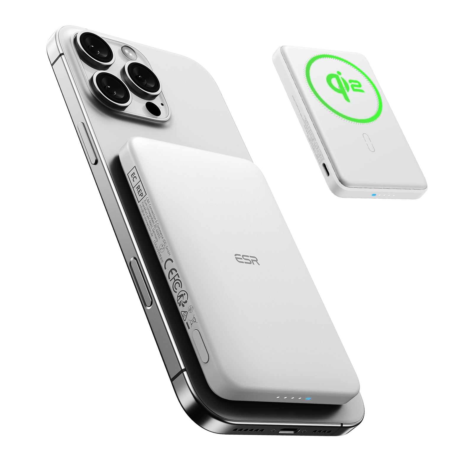 [CCC Certified] ESR Qi2 Magslim 5000mAh Magnetic Power Bank