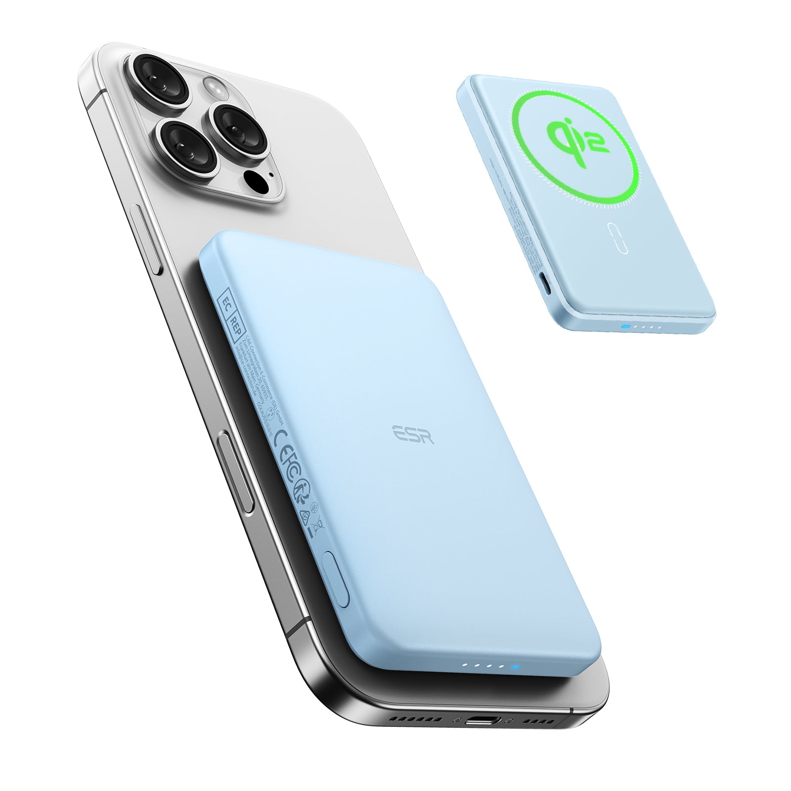 [CCC Certified] ESR Qi2 Magslim 5000mAh Magnetic Power Bank