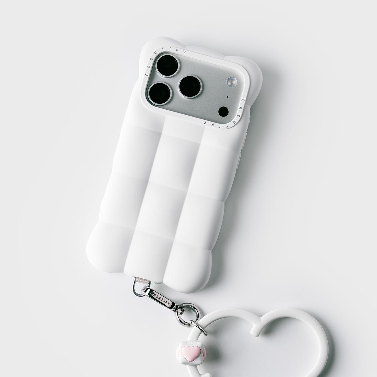 CASETiFY Silicone Jelly Phone Wristlet - Cloud Cotton White