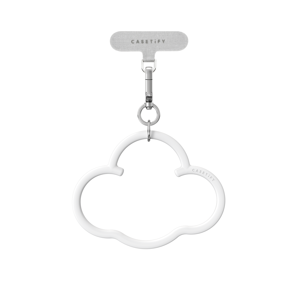 CASETiFY Silicone Jelly Phone Wristlet - Cloud Cotton White