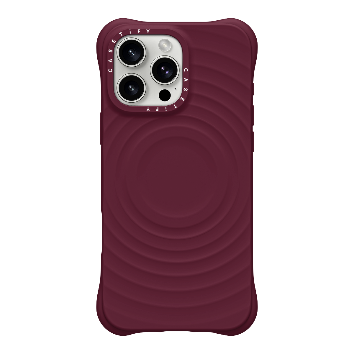 CASETiFY Magsafe The Ripple Case for iPhone 16 Series - Mulberry