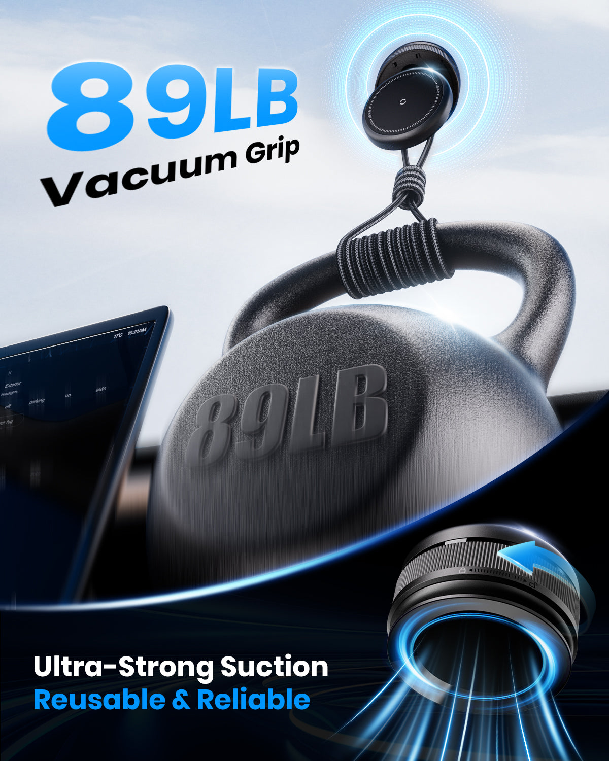 Mono Dsign Magsafe Vacuum Magnetic Phone Holder