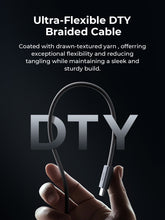 Load image into Gallery viewer, Aukey CB-DCC061/CB-DCC062 Circlet Blink 60W 1m/1.8m DTY Braided USB-C to USB-C Cable
