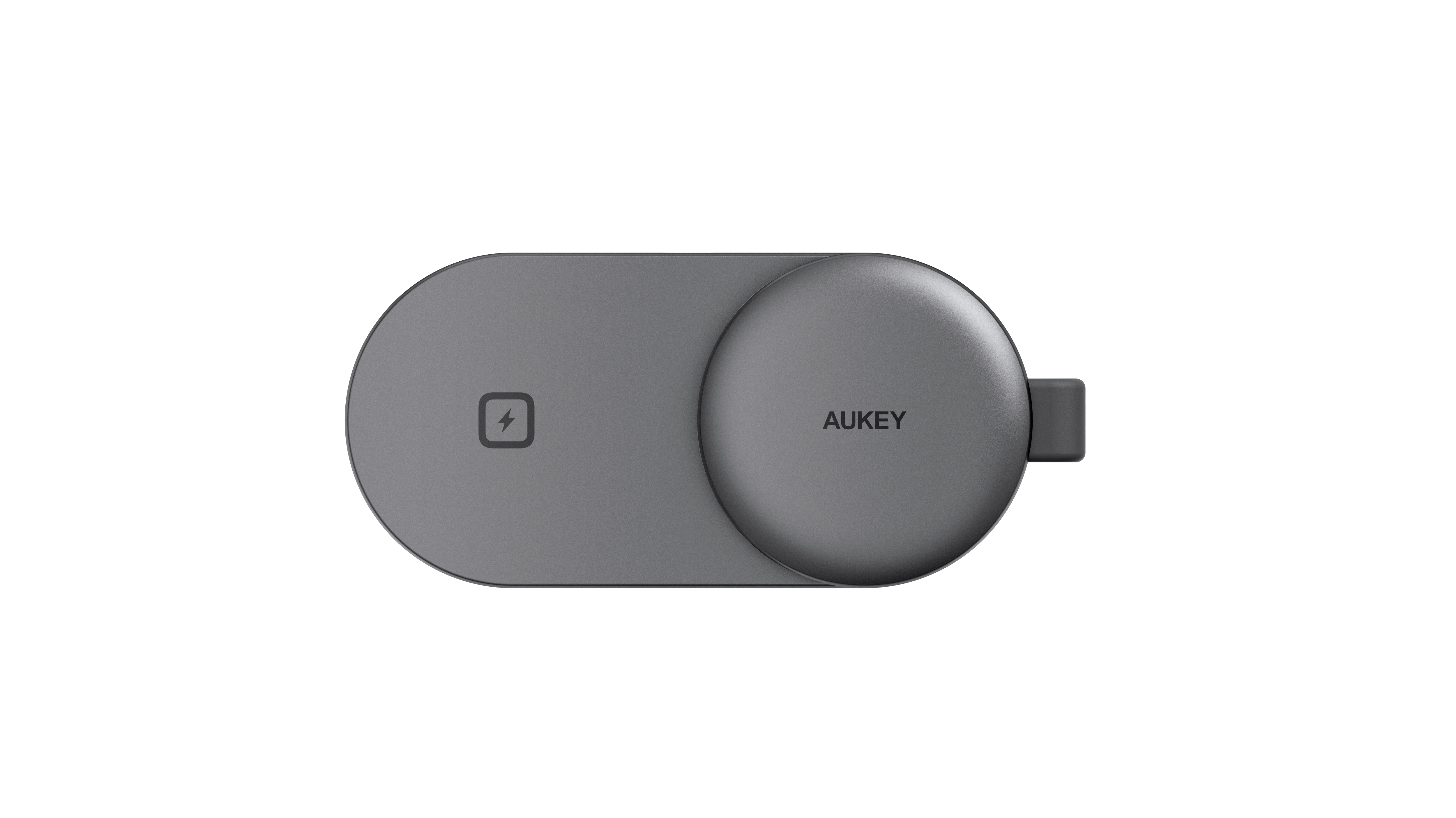 Aukey LC-MC313 MagFusion C 3-in-1 Qi2 MFW Certified Foldable Wireless Charging Station