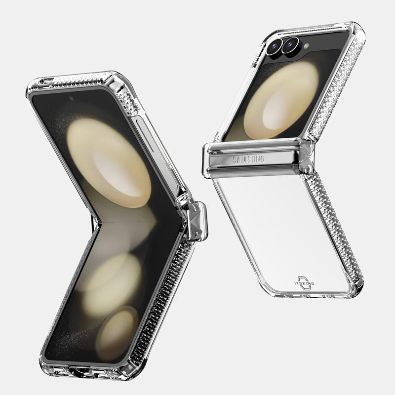 ITSKINS Samsung Galaxy Z Flip 6 Hybrid R Clear Hinge