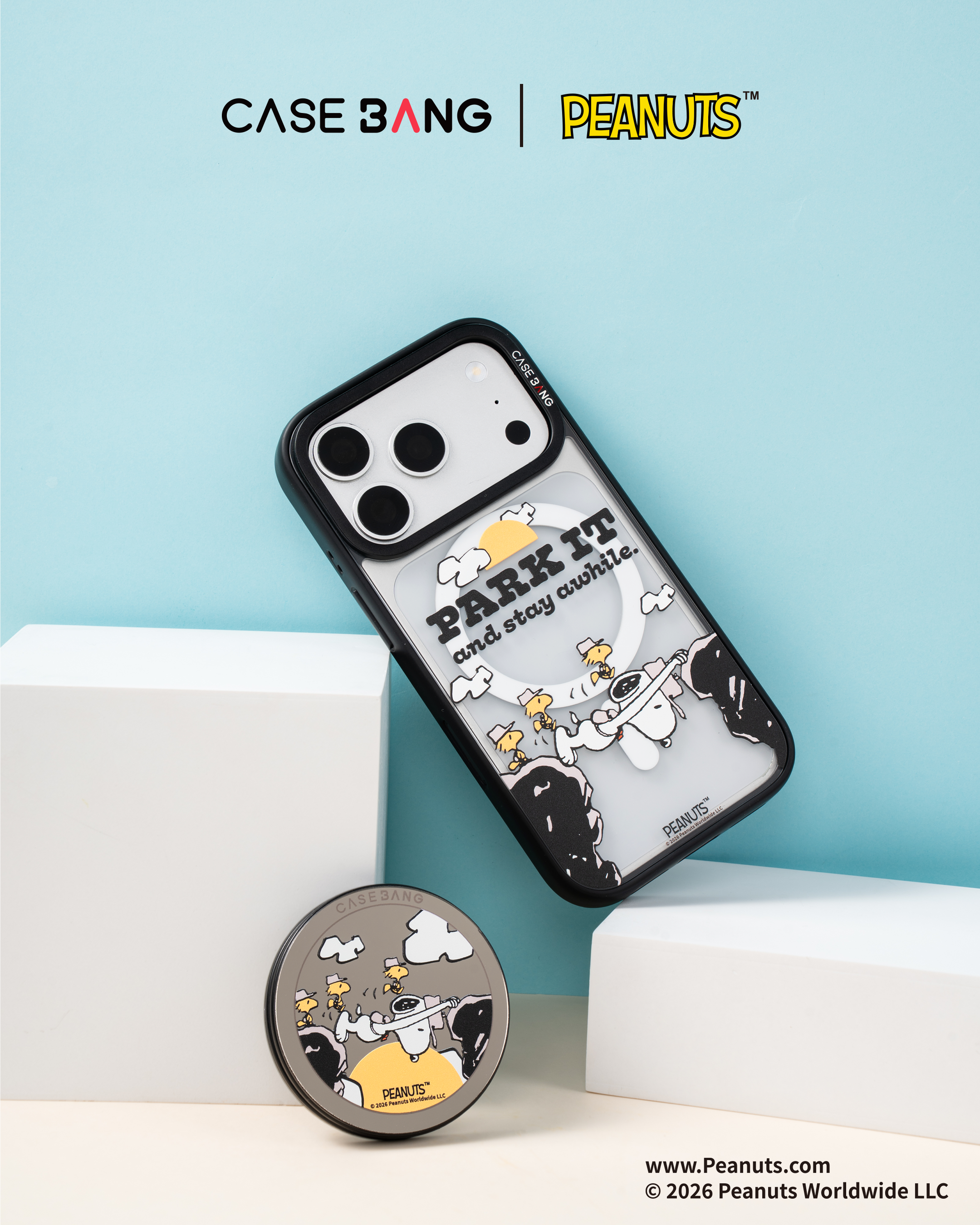 CASEBANG Snoppy Series - iPhone 17-15 Series | Snap-On Cover Only