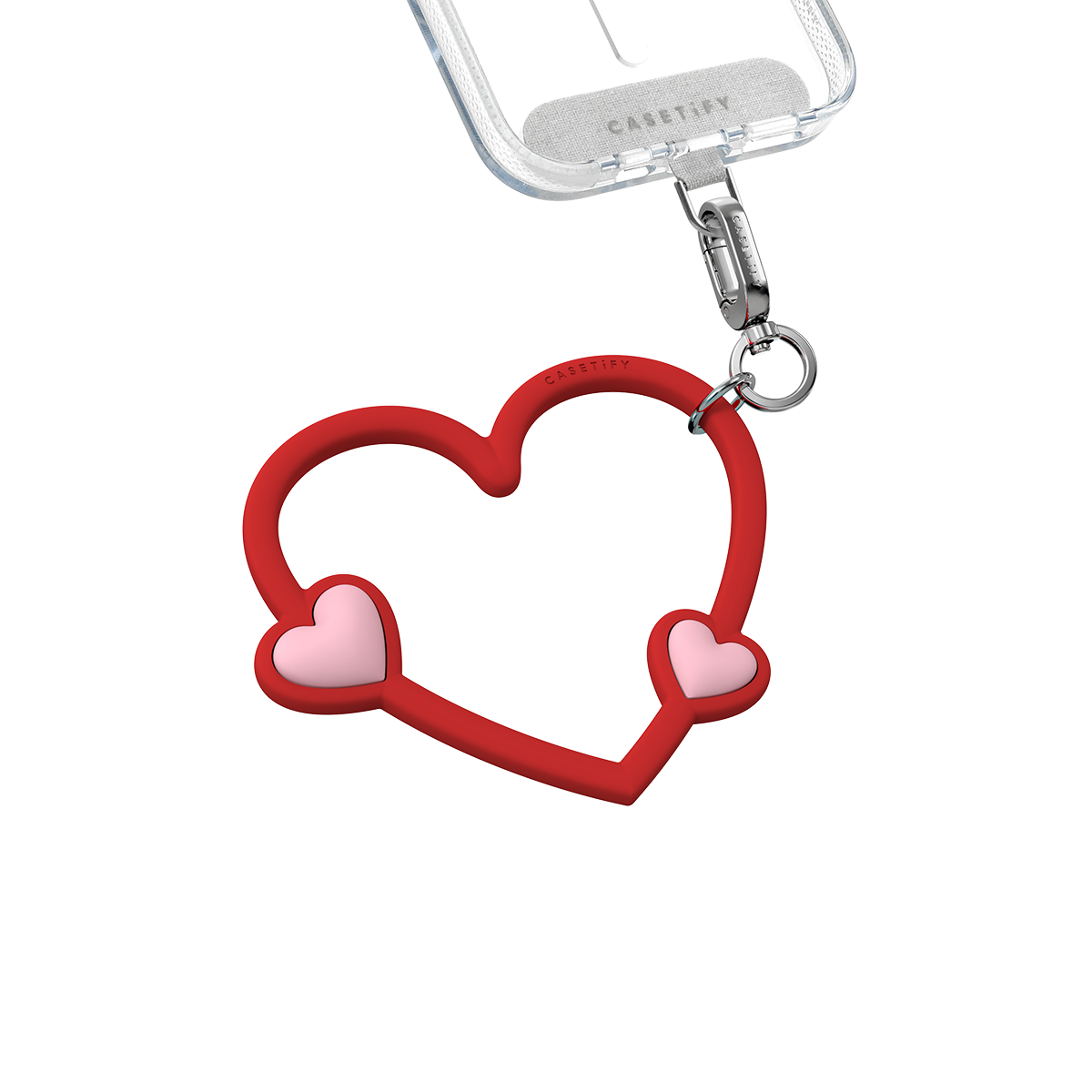 CASETiFY Silicone Phone Wristlet - Heart