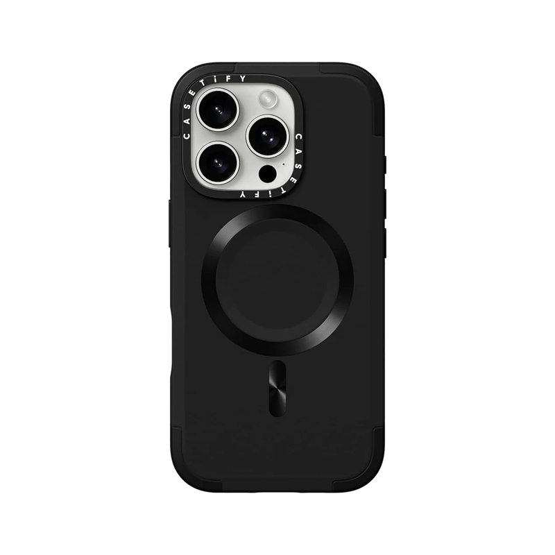 CASETiFY Magsafe Force Case for iPhone 16 Pro Max - Black