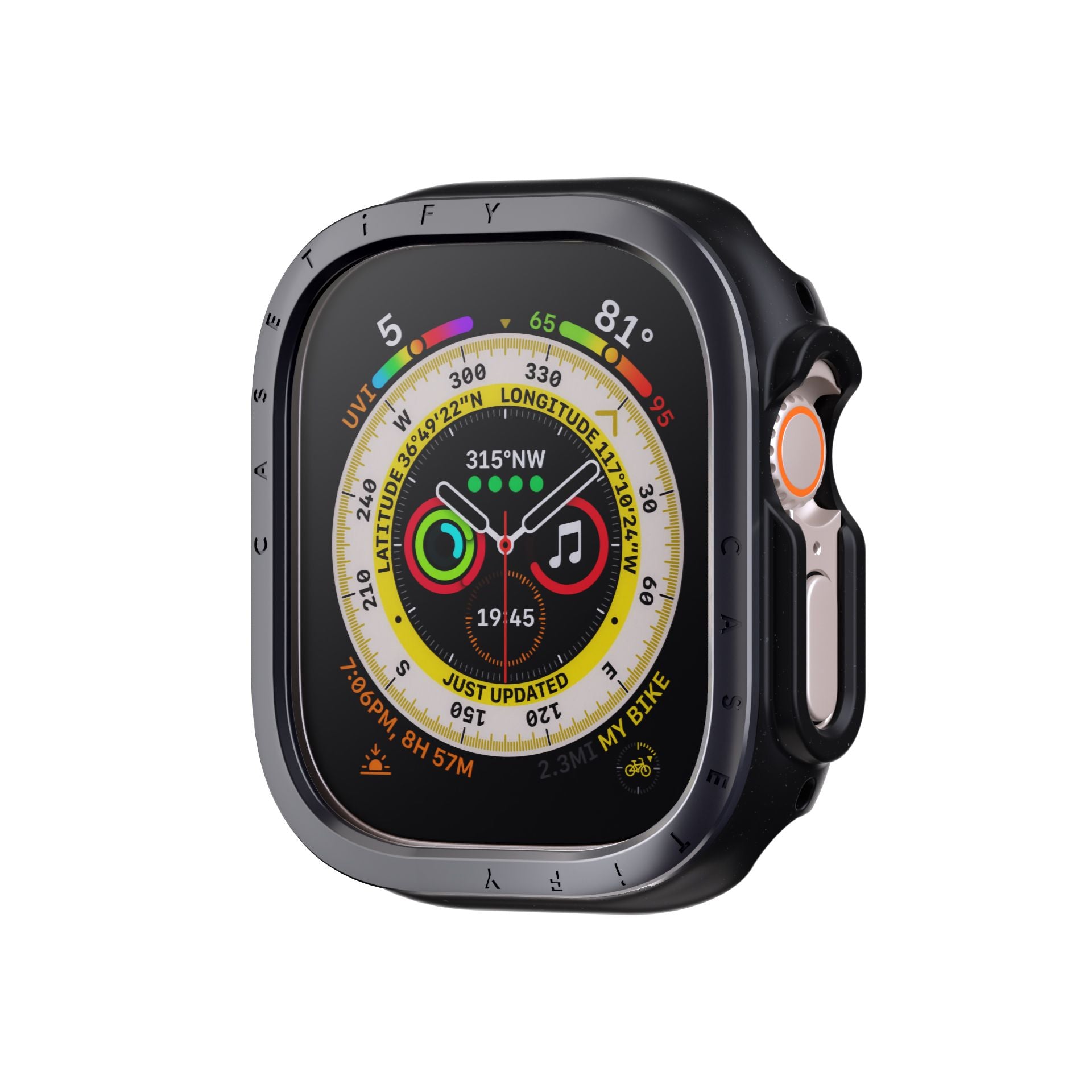 CASETiFY Apple Watch Metallic Impact-Case 49mm