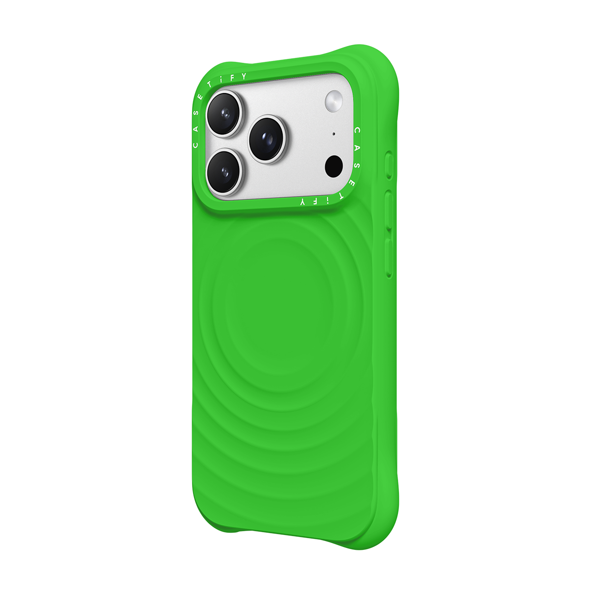 CASETiFY Magsafe The Ripple Case for iPhone 17 Series - Pulse Green