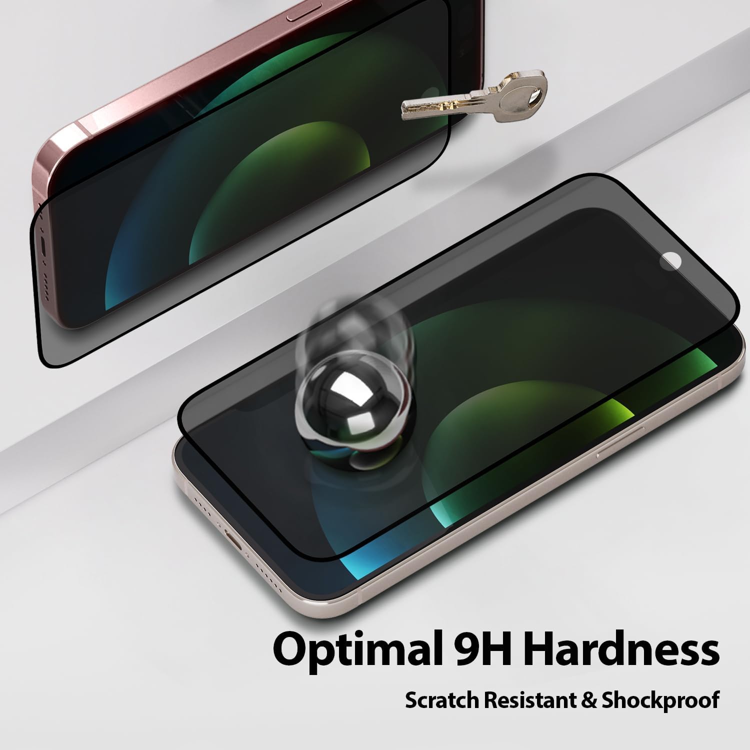 Whitestone AR Privacy Glass for iPhone 16