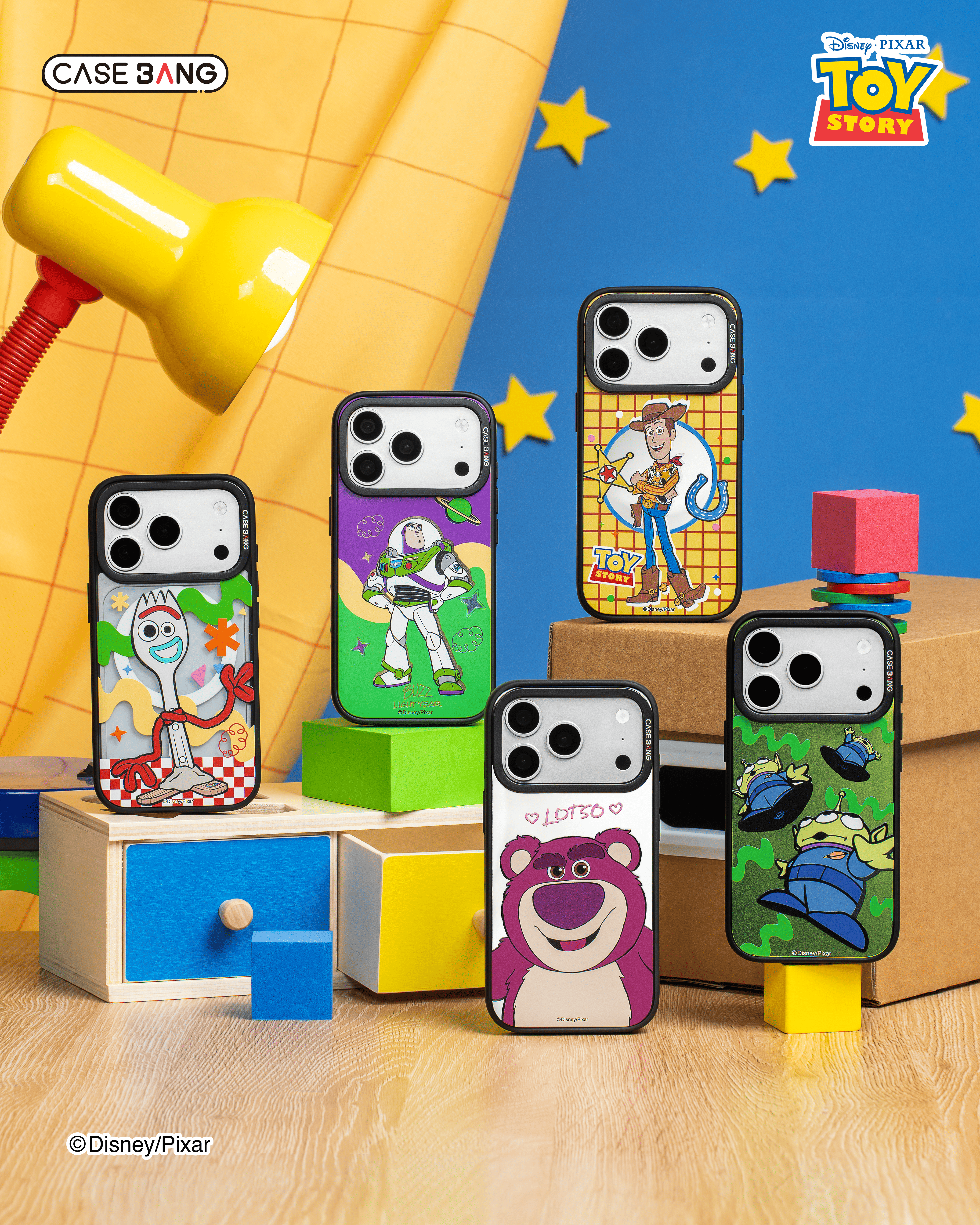 CASEBANG Toy Story Series - iPhone 17-15 Series | Snap-On Cover Only