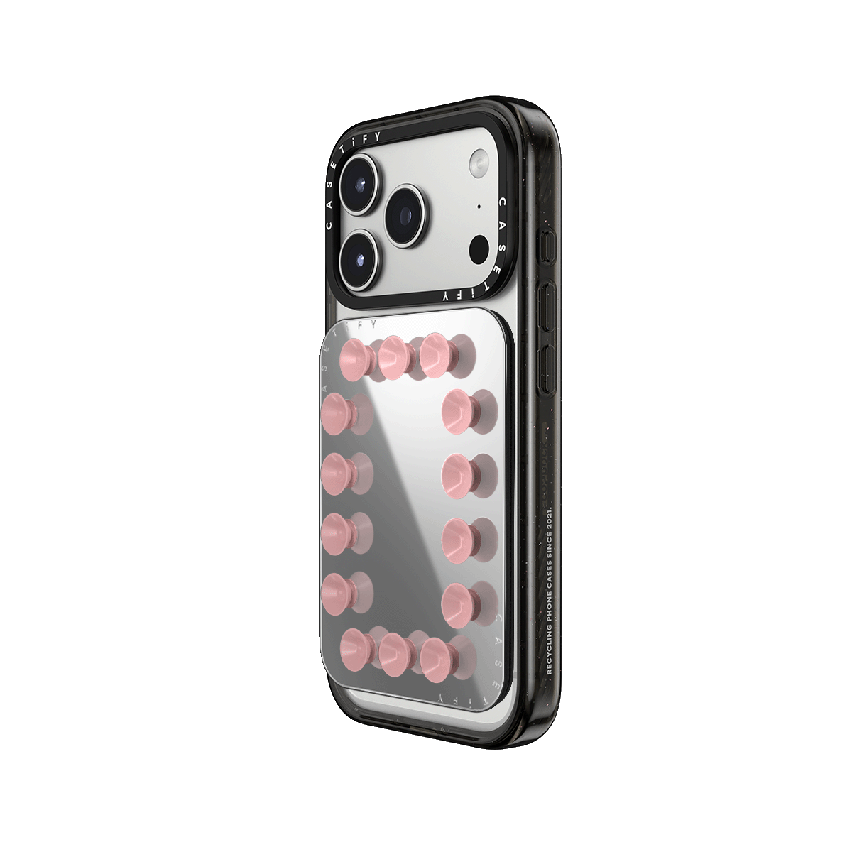CASETiFY Magsafe Snappy Snap and Stick Mirror Cardholder Stand