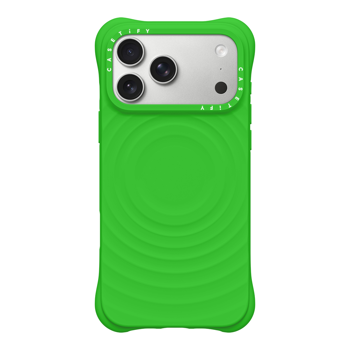 CASETiFY Magsafe The Ripple Case for iPhone 17 Series - Pulse Green