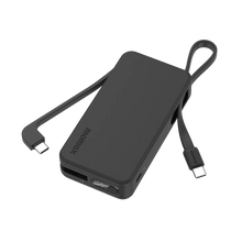 Load image into Gallery viewer, Momax IP138 1-Power Vital+ 10000mAh Battery Pack with Dual Built-in Cable
