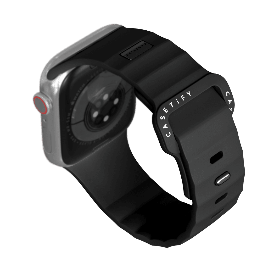 CASETiFY Apple Watch Band Bounce Band (42mm/44mm/45mm/49mm) - Black