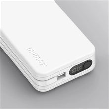 Load image into Gallery viewer, Momax IP138 1-Power Vital+ 10000mAh Battery Pack with Dual Built-in Cable
