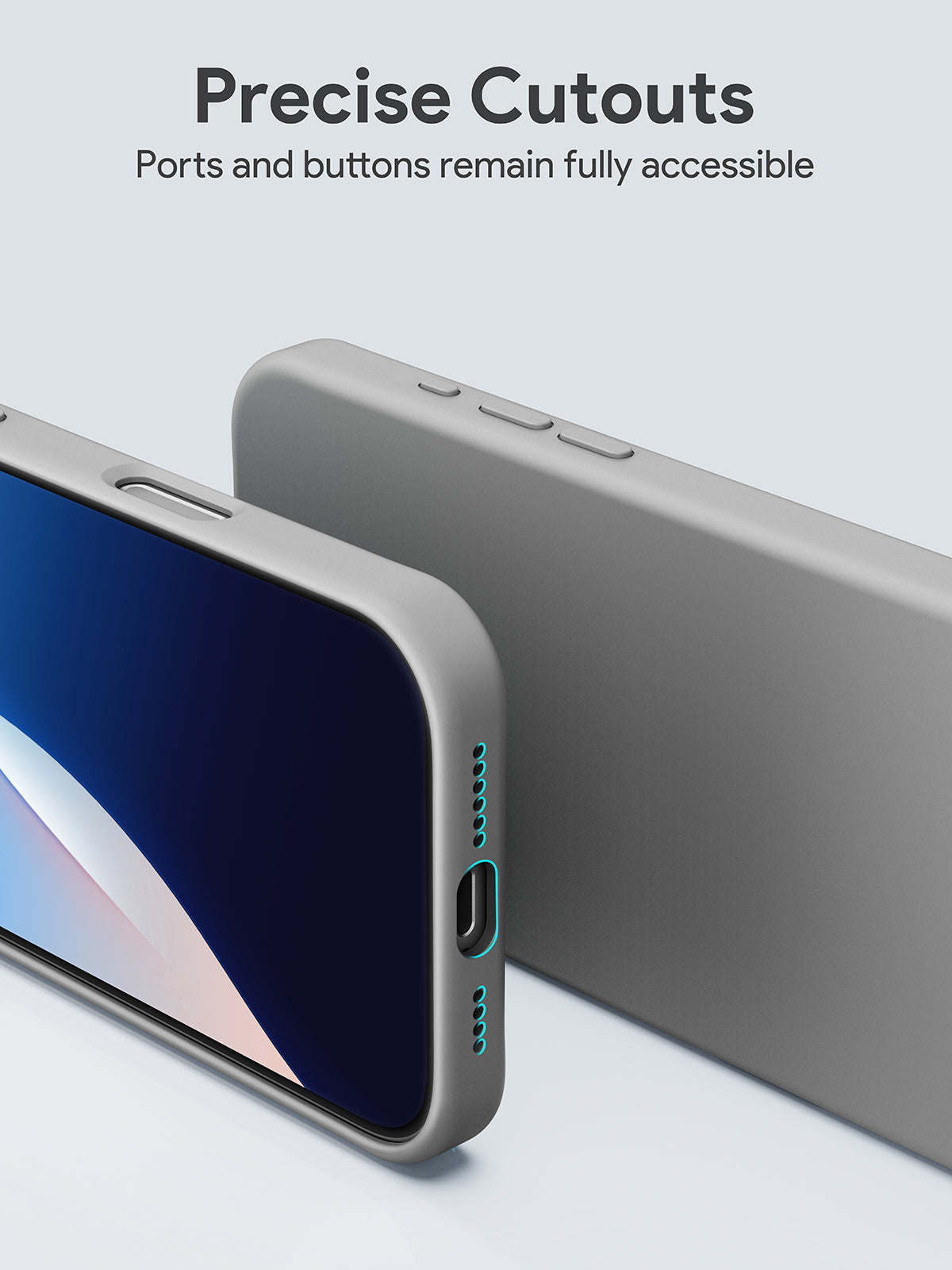 AUKEY PC-GJ20 LiquidFlex Magnetic Liquid Silicone Phone Case for iPhone 16 / 16 Plus / 16 Pro / 16 Pro Max