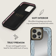 Load image into Gallery viewer, BURGA iPhone 16 Pro Max / 15 Pro Max Looking Glass Elite Mirror Gold Tough MagSafe Case
