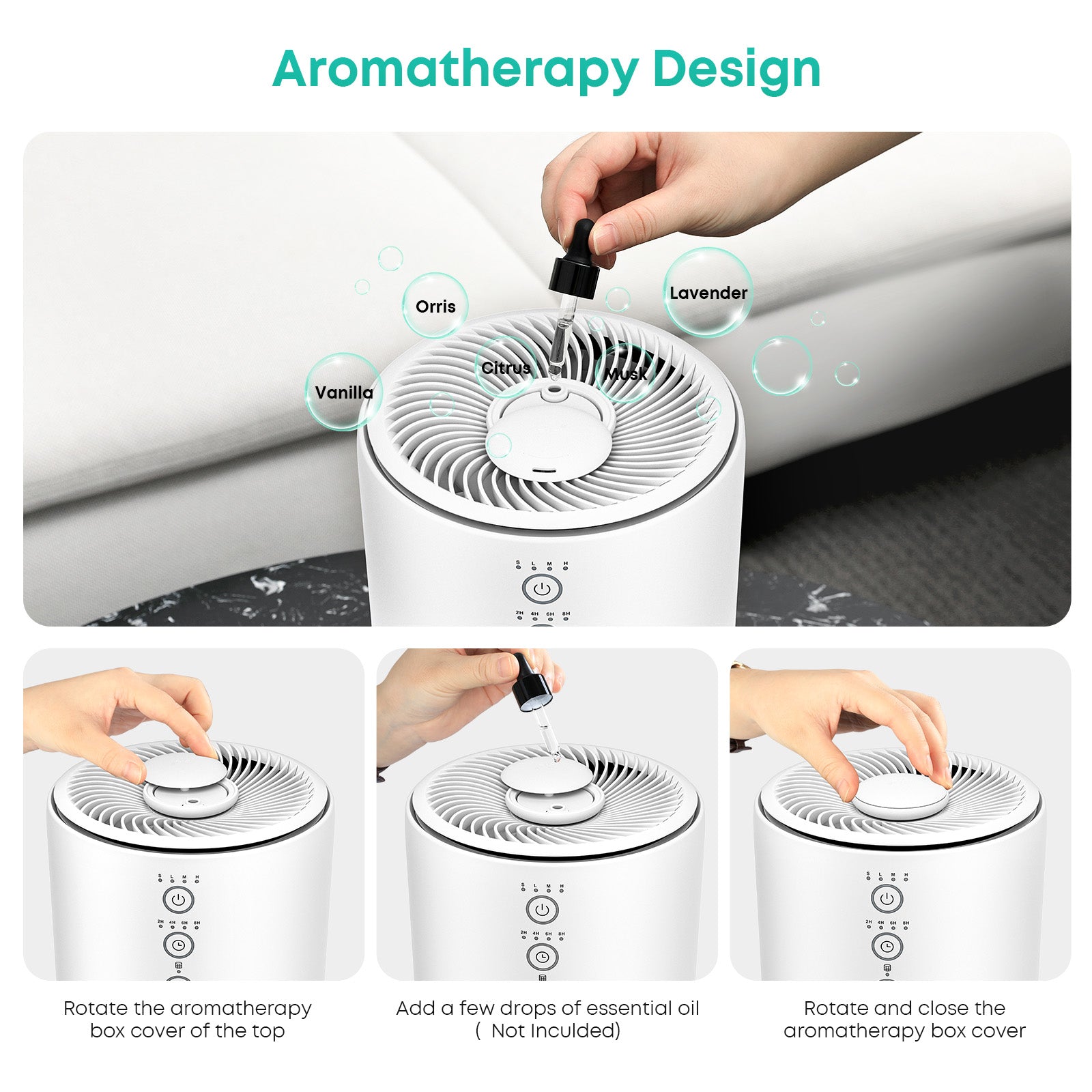 Aukey Air Essence AP-HE01 HEPA Air Purifier