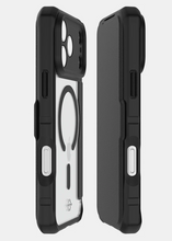 Load image into Gallery viewer, ITSKINS iPhone 17 Pro / 17 Pro Max Hybrid R MagFolio (MagSafe Compatible) - Black and Transparent
