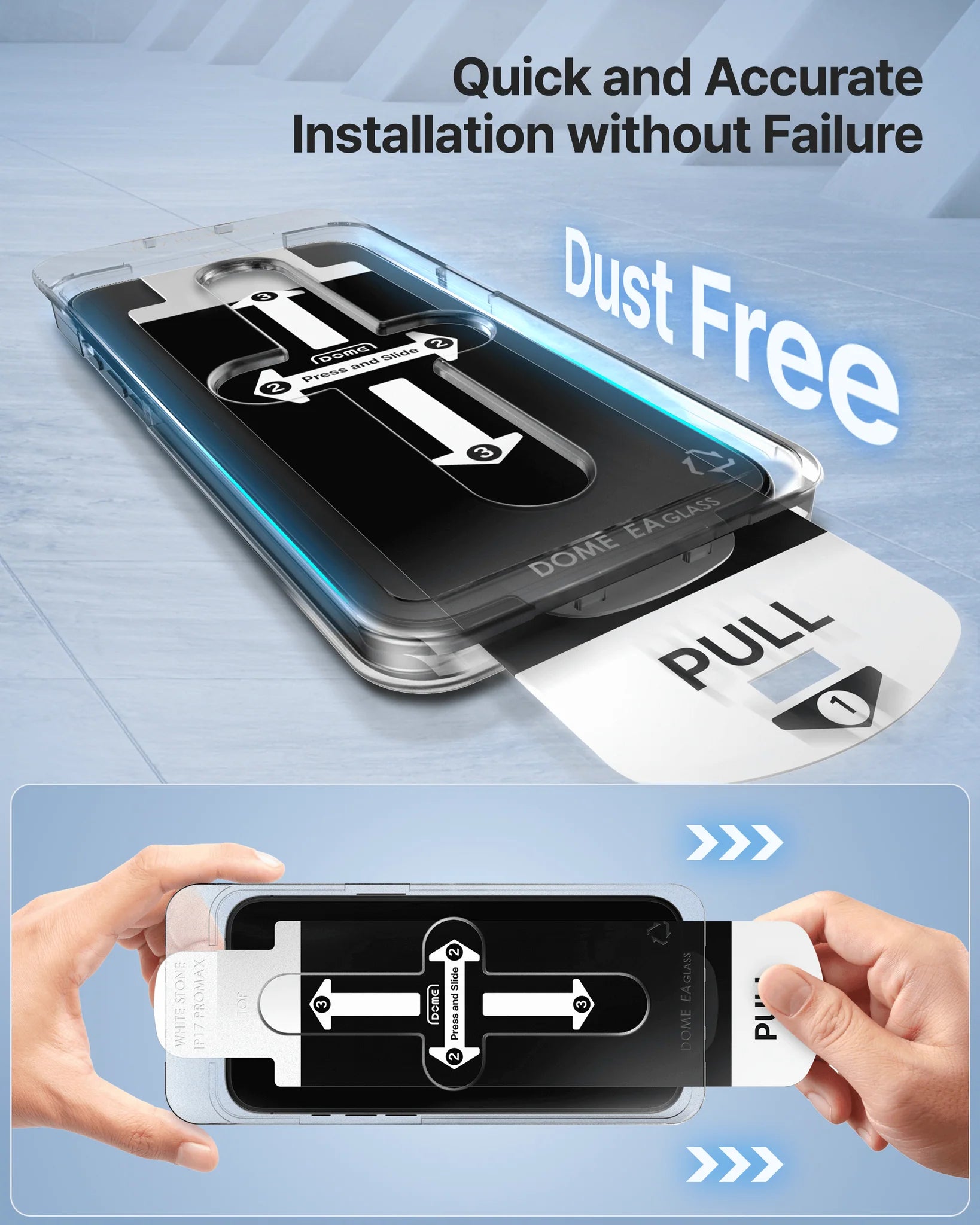 *Pre-Order*Whitestone AR Privacy Glass Screen Protector for iPhone 17 1 Piece
