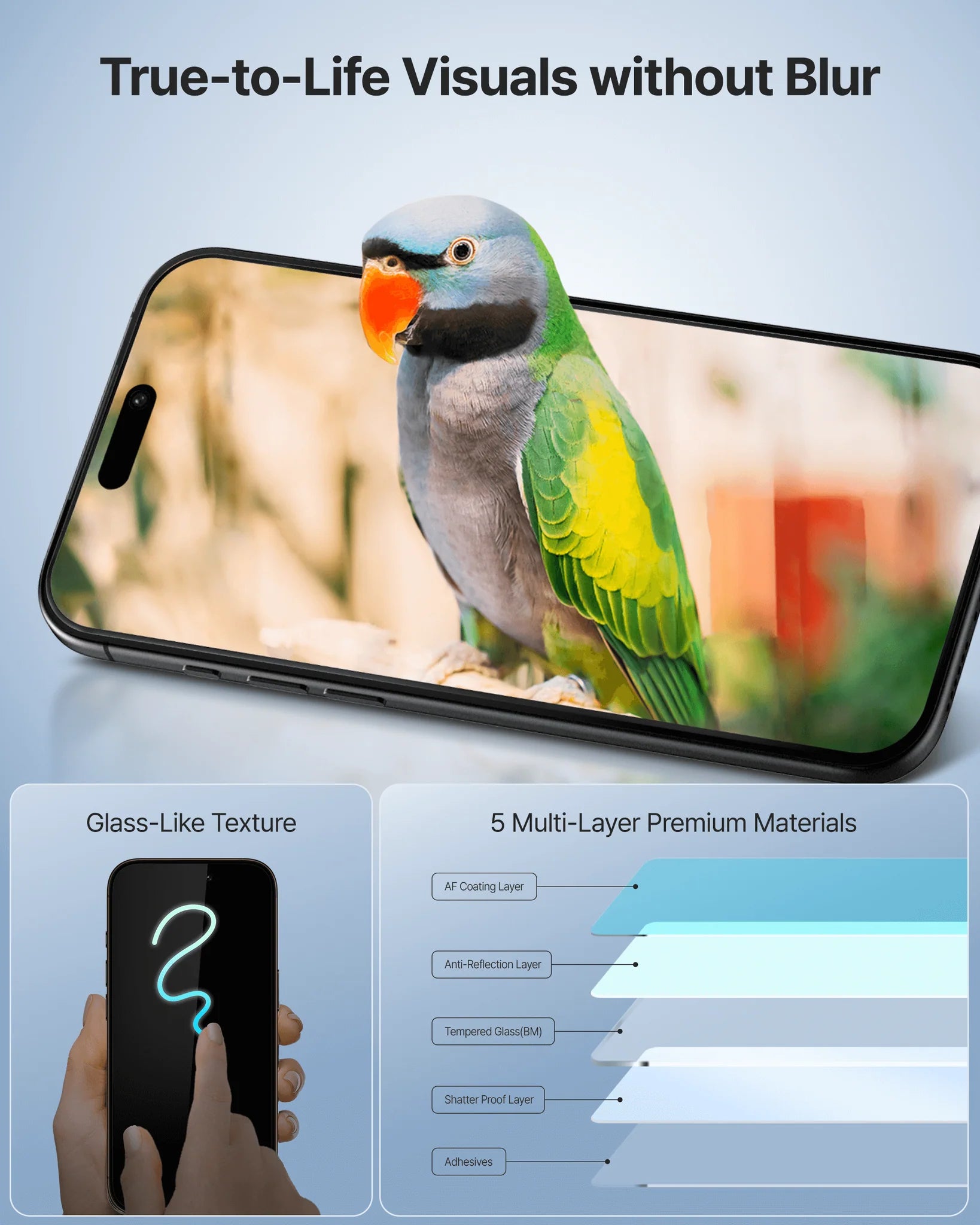 *Pre-Order*Whitestone AR Privacy Glass Screen Protector for iPhone 17 Air 1 Piece