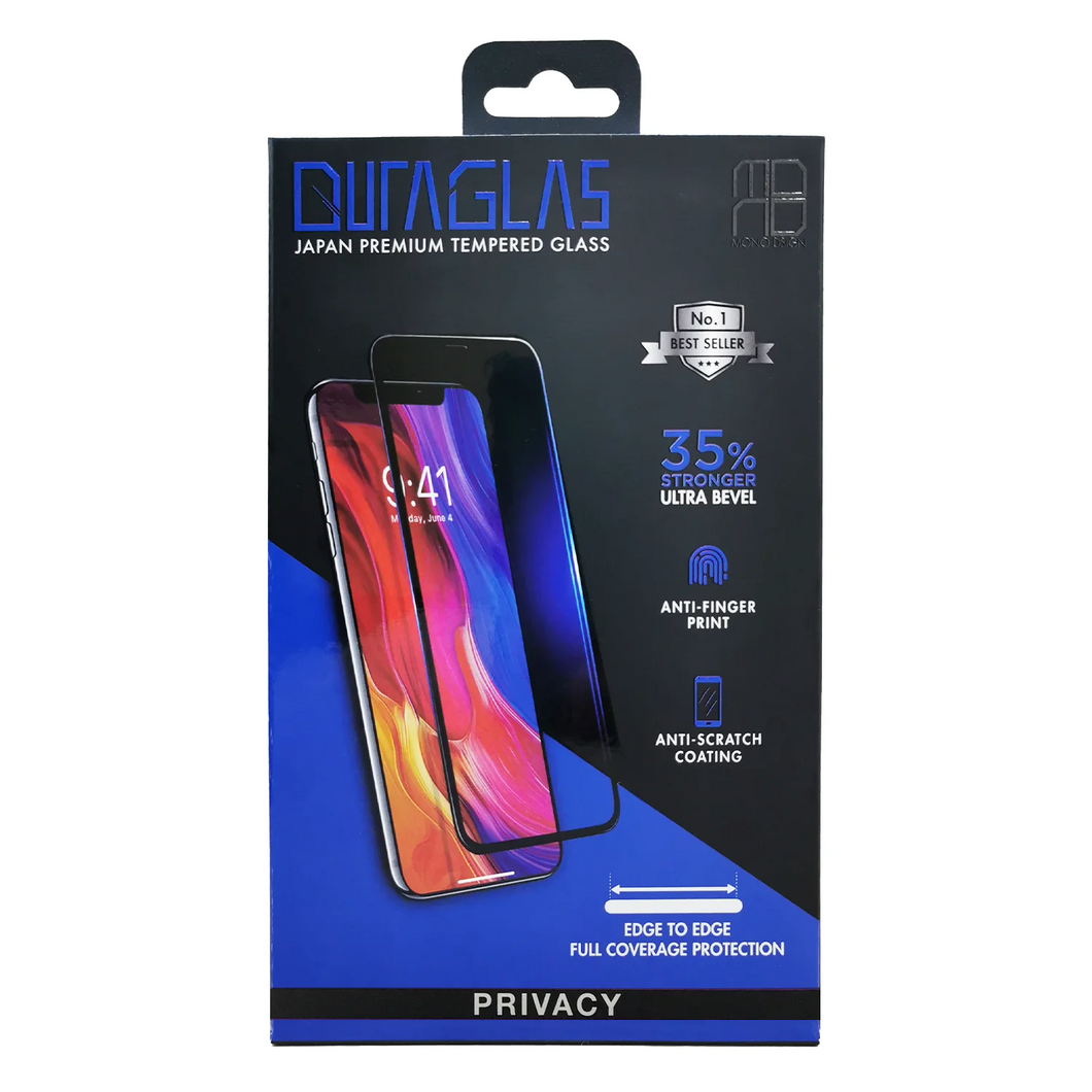 Mono Duraglas iPhone 16 Pro Full Privacy Tempered Glass