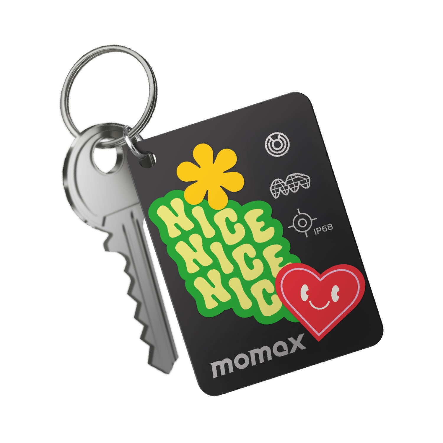 Momax BR22 Pincard2 X Mini works with Apple Find My/Find Hub