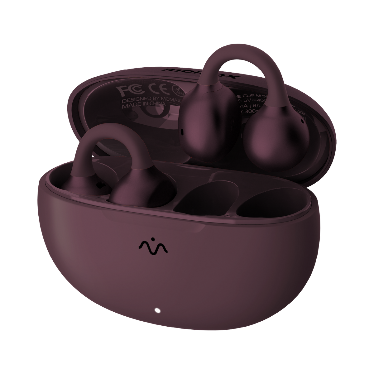 Momax BT15 1-VIBE CLIP M.IN.D True Wireless ENC Intelligent Clip-on Earbuds
