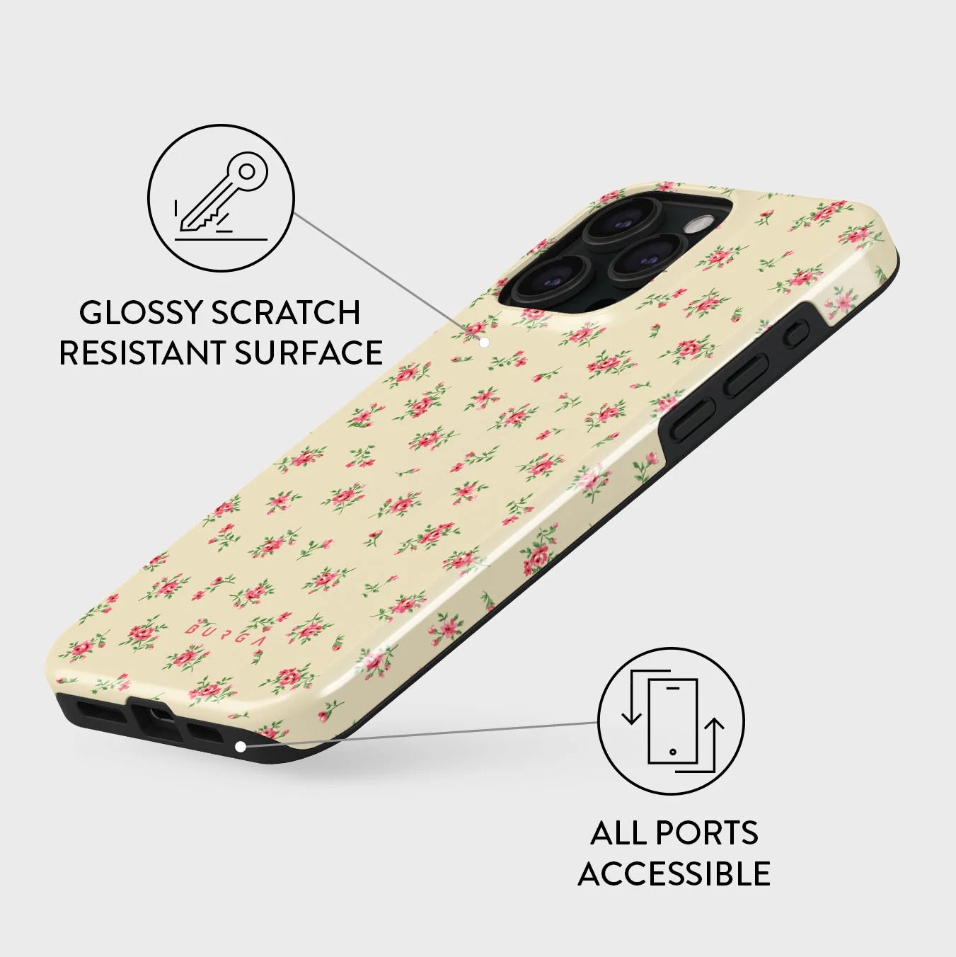 Magnetic - iPhone 16 Pro Case | BURGA