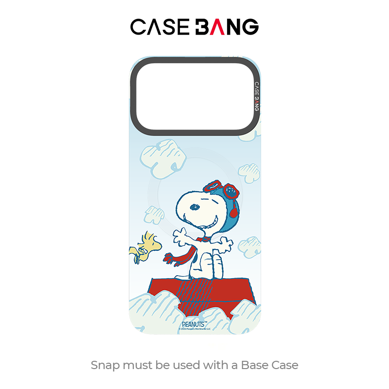 CASEBANG Snoppy Series - iPhone 17-15 Series | Snap-On Cover Only
