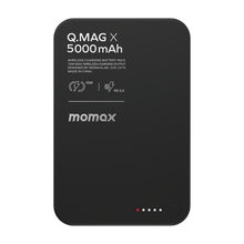 Load image into Gallery viewer, Momax [IP116A] Q.MAG X 15W Magnetic Wireless Powerbank 5,000mAh
