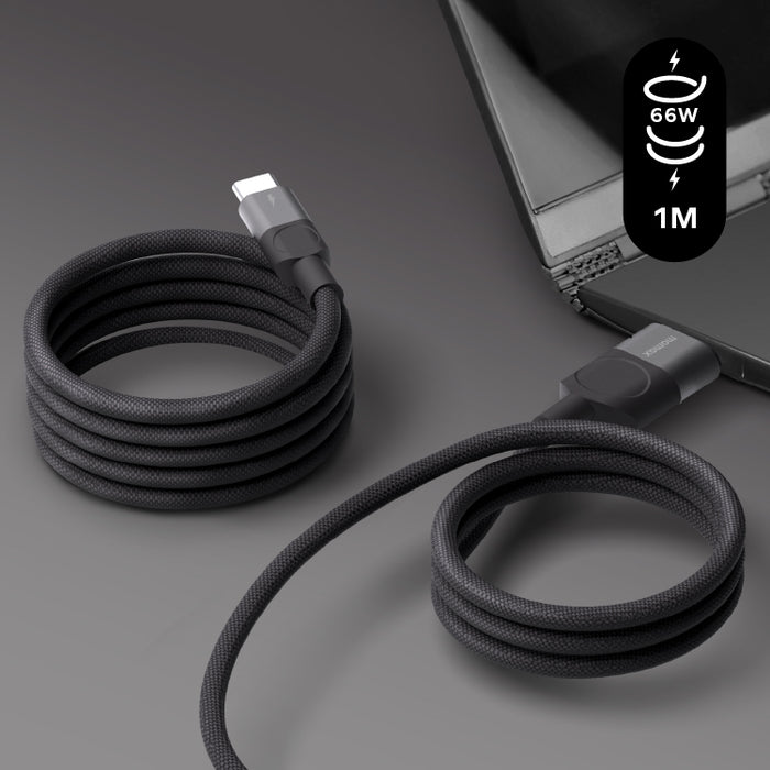 Momax DA57D USB-A to USB-C Magnetic Cable 66W (1m)