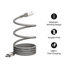 Load image into Gallery viewer, Momax DC35/DC36 MagLink 100W USB-C to USB-C Magnetic Cable (1m/2m)
