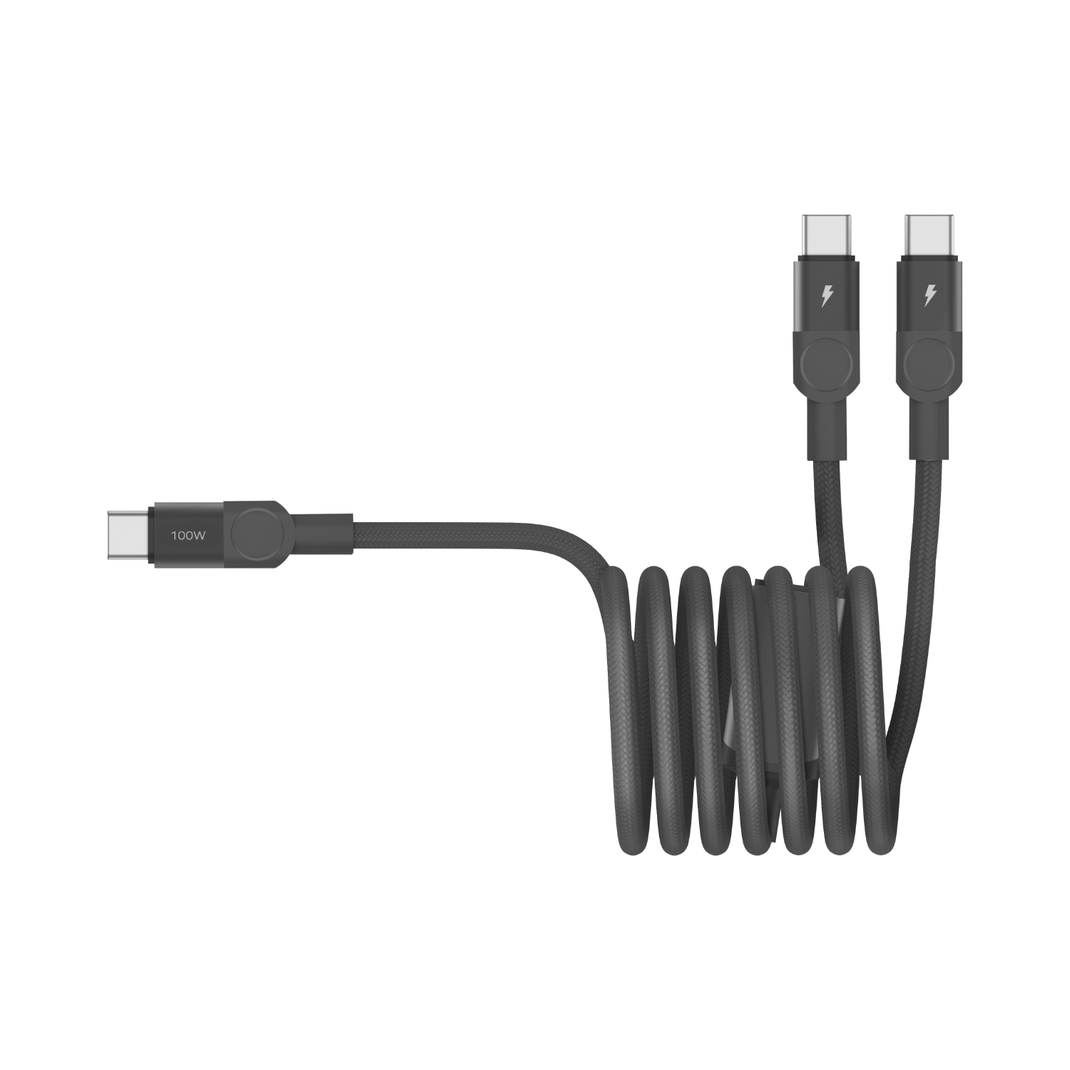 Momax DC56 Mag.Link 100W USB-C to Dual USB-C Magnetic Cable (2m)