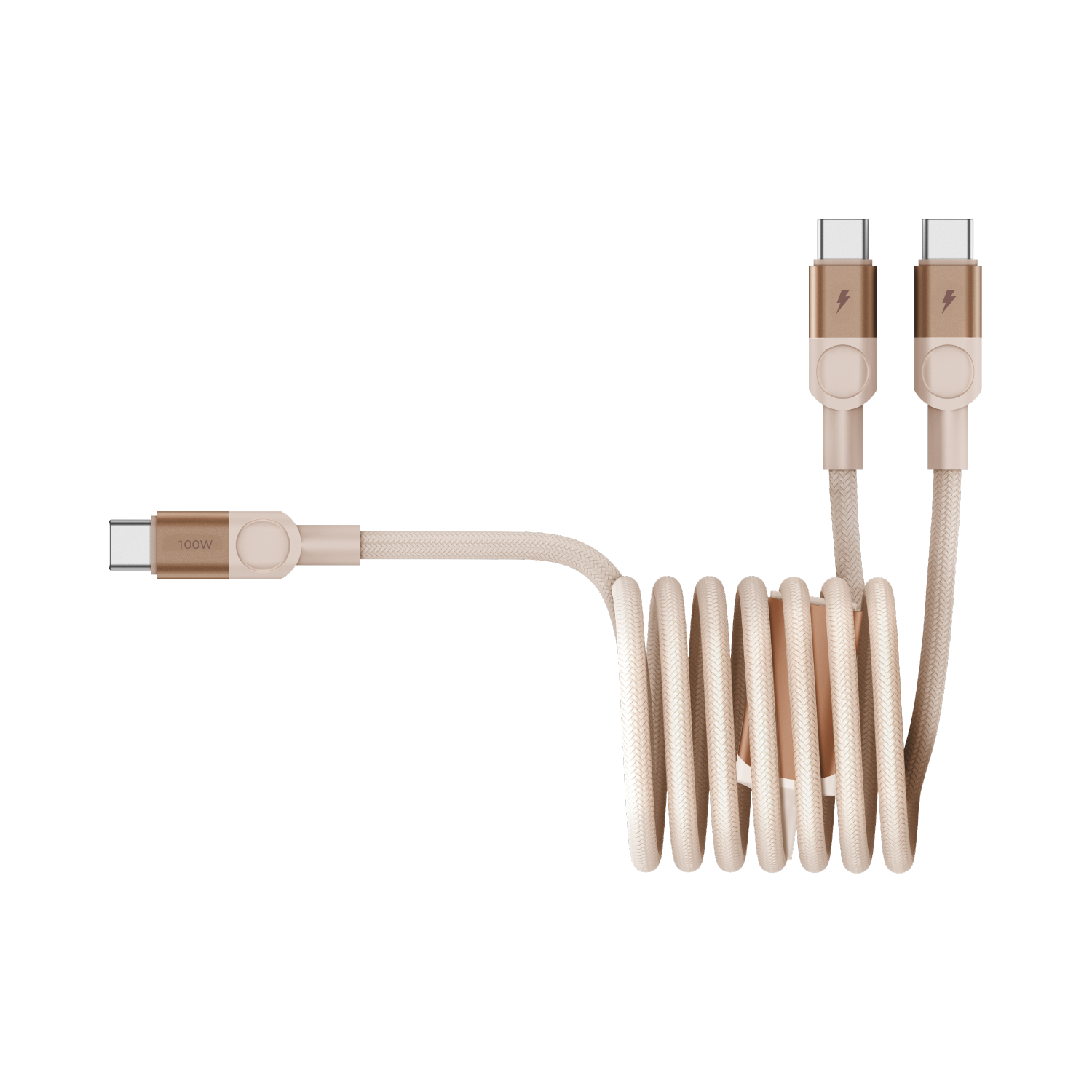 Momax DC56 Mag.Link 100W USB-C to Dual USB-C Magnetic Cable (2m)