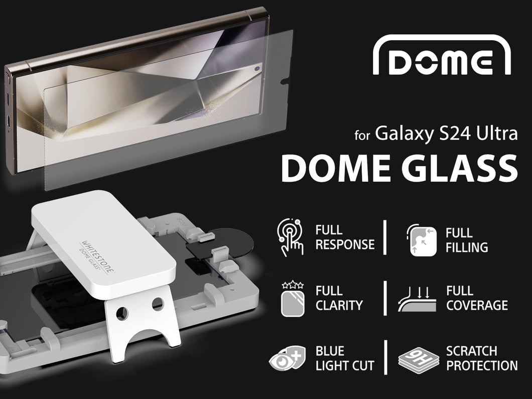 *Pre-Order*Whitestone Dome Glass Samsung Galaxy S25 Ultra Tempered Glass Screen Protector - Liquid Dispersion Tech