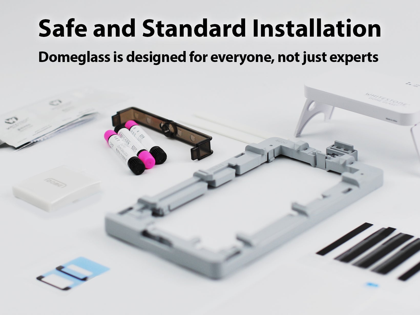 *Pre-Order*Whitestone Dome Glass Samsung Galaxy S24 Plus Tempered Glass Screen Protector - Liquid Dispersion Tech