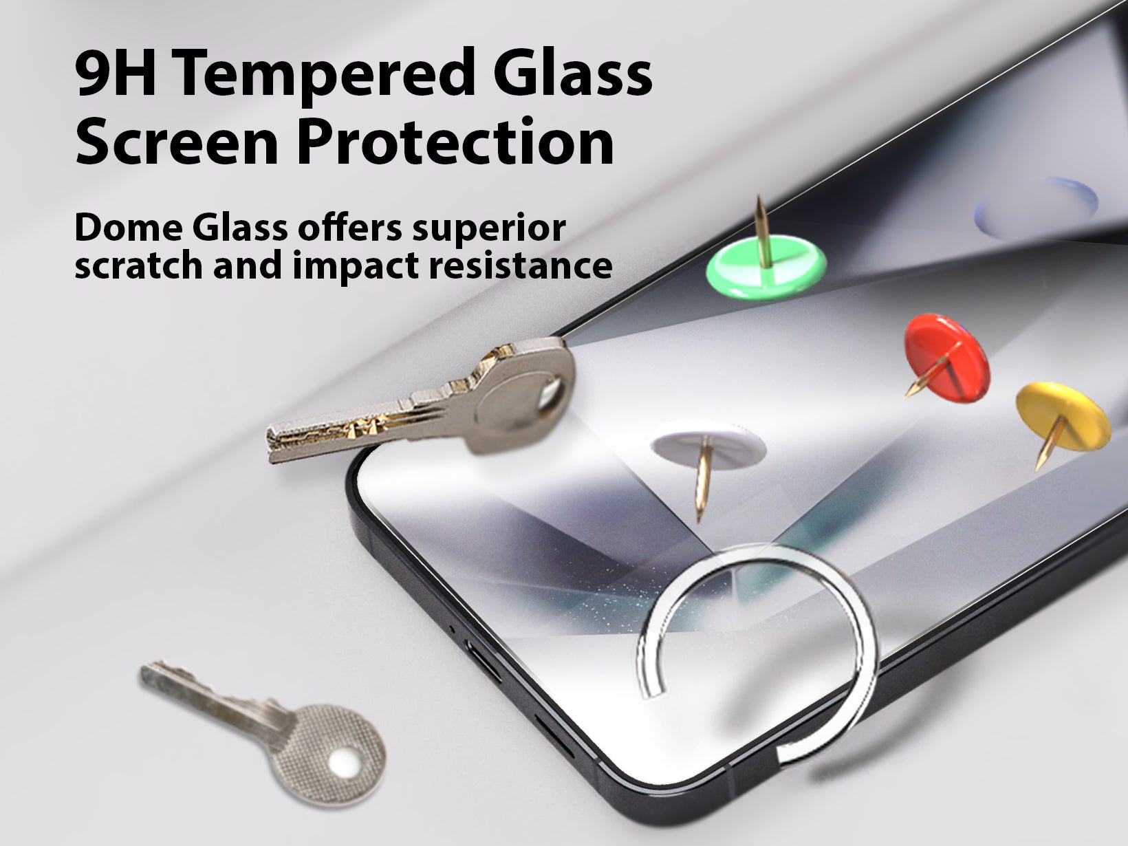 *Pre-Order*Whitestone Dome Glass Samsung Galaxy S24 Plus Tempered Glass Screen Protector - Liquid Dispersion Tech