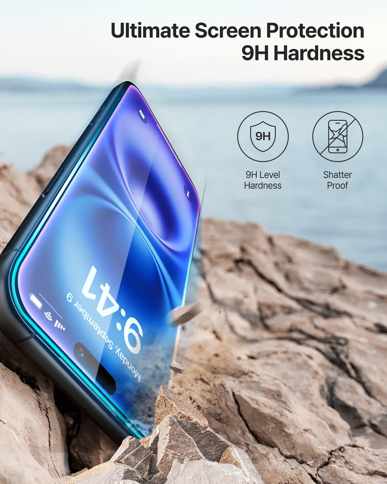 *Pre-Order*Whitestone Dome Glass Screen Protector for iPhone 17