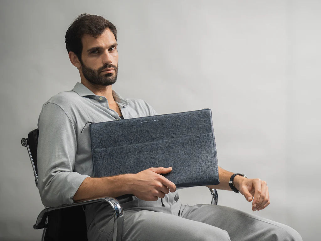 Grams(28) 114 Leather Folio for Macbook Air/Pro 13"