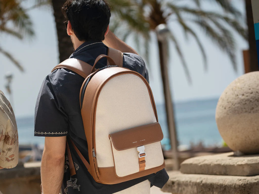 Grams(28) 151 Stealth Backpack Canvas Version - Pebbled Lion x La Siesta