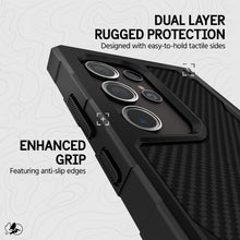 Load image into Gallery viewer, Pelican Samsung Galaxy S24 Ultra Protector Case - Carbon Black
