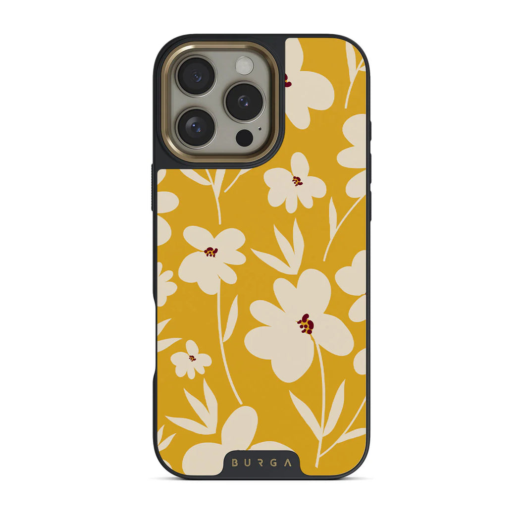 BURGA iPhone 16 Pro Max / 16 Pro Sunday Market Elite Gold Tough MagSafe Case